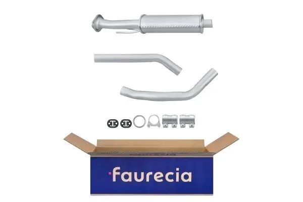 Vorschalldämpfer vorne HELLA 8LB 366 021-901