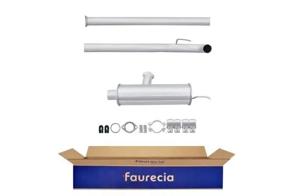 Vorschalldämpfer vorne HELLA 8LB 366 022-081