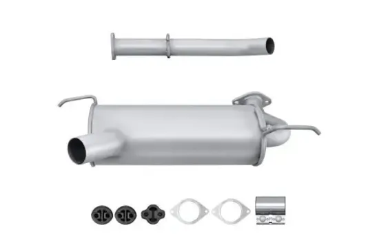 Mittelschalldämpfer Mitte HELLA 8LC 366 023-611 Bild Mittelschalldämpfer Mitte HELLA 8LC 366 023-611