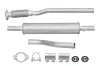 Mittelschalldämpfer mitte HELLA 8LC 366 023-791 Bild Mittelschalldämpfer mitte HELLA 8LC 366 023-791
