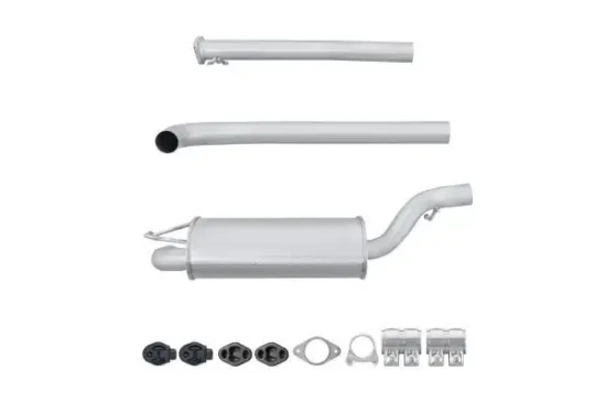 Mittelschalldämpfer Mitte HELLA 8LC 366 024-101 Bild Mittelschalldämpfer Mitte HELLA 8LC 366 024-101