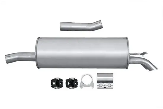 Endschalldämpfer hinten HELLA 8LD 366 027-481 Bild Endschalldämpfer hinten HELLA 8LD 366 027-481