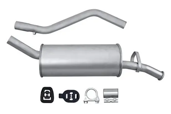 Endschalldämpfer hinten HELLA 8LD 366 028-621 Bild Endschalldämpfer hinten HELLA 8LD 366 028-621