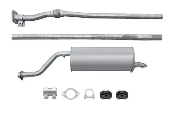 Endschalldämpfer hinten HELLA 8LD 366 028-731 Bild Endschalldämpfer hinten HELLA 8LD 366 028-731