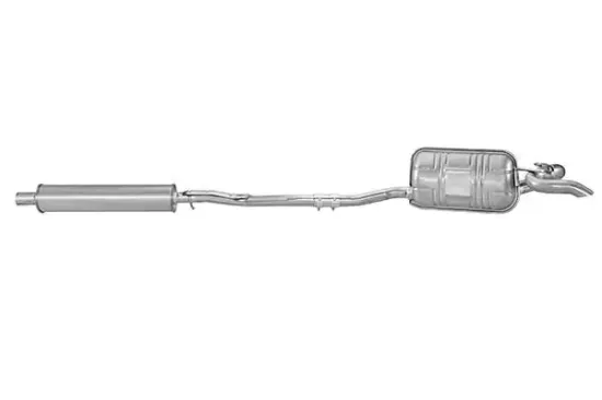 Endschalldämpfer hinten HELLA 8LD 366 028-771 Bild Endschalldämpfer hinten HELLA 8LD 366 028-771