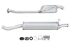 Endschalldämpfer hinten HELLA 8LD 366 028-801 Bild Endschalldämpfer hinten HELLA 8LD 366 028-801
