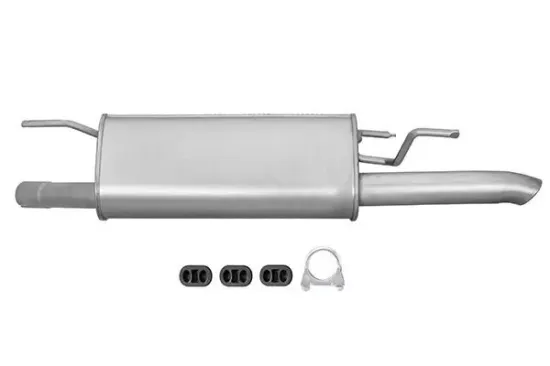 Endschalldämpfer hinten HELLA 8LD 366 031-011 Bild Endschalldämpfer hinten HELLA 8LD 366 031-011