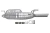 Endschalldämpfer hinten HELLA 8LD 366 031-061 Bild Endschalldämpfer hinten HELLA 8LD 366 031-061