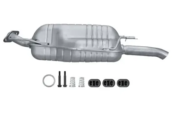 Endschalldämpfer hinten HELLA 8LD 366 031-161 Bild Endschalldämpfer hinten HELLA 8LD 366 031-161