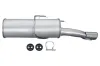 Endschalldämpfer hinten HELLA 8LD 366 032-631 Bild Endschalldämpfer hinten HELLA 8LD 366 032-631