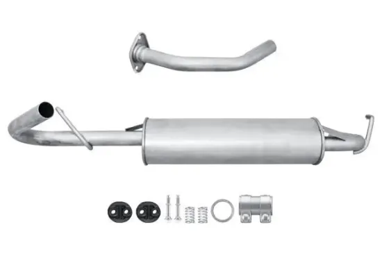 Endschalldämpfer hinten HELLA 8LD 366 033-051 Bild Endschalldämpfer hinten HELLA 8LD 366 033-051