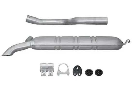 Endschalldämpfer hinten HELLA 8LD 366 033-161 Bild Endschalldämpfer hinten HELLA 8LD 366 033-161