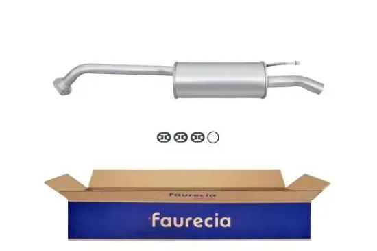 Endschalldämpfer hinten HELLA 8LD 366 033-571 Bild Endschalldämpfer hinten HELLA 8LD 366 033-571