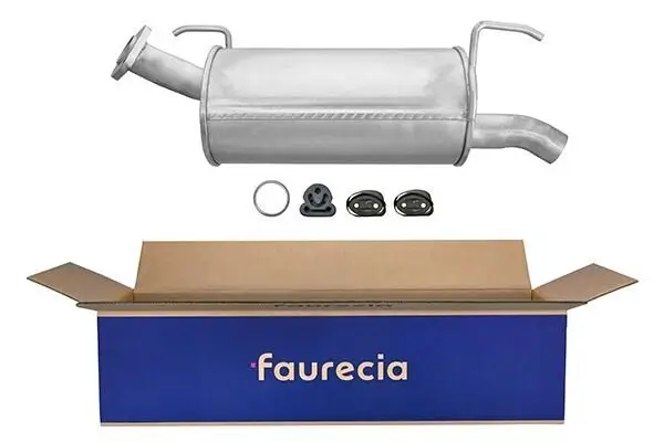 Endschalldämpfer hinten HELLA 8LD 366 033-641