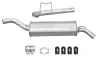Endschalldämpfer hinten HELLA 8LD 366 033-831 Bild Endschalldämpfer hinten HELLA 8LD 366 033-831