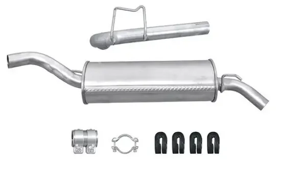 Endschalldämpfer hinten HELLA 8LD 366 033-831 Bild Endschalldämpfer hinten HELLA 8LD 366 033-831