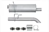 Endschalldämpfer hinten HELLA 8LD 366 034-111 Bild Endschalldämpfer hinten HELLA 8LD 366 034-111