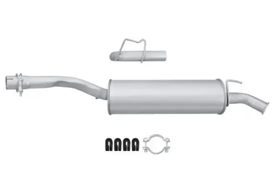 Endschalldämpfer hinten HELLA 8LD 366 034-381 Bild Endschalldämpfer hinten HELLA 8LD 366 034-381