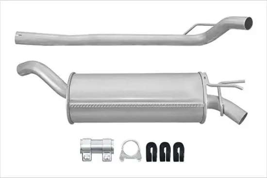 Endschalldämpfer hinten HELLA 8LD 366 034-501 Bild Endschalldämpfer hinten HELLA 8LD 366 034-501
