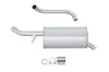 Endschalldämpfer hinten HELLA 8LD 366 034-881 Bild Endschalldämpfer hinten HELLA 8LD 366 034-881