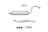 Endschalldämpfer hinten HELLA 8LD 366 035-561 Bild Endschalldämpfer hinten HELLA 8LD 366 035-561