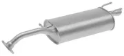 Endschalldämpfer hinten HELLA 8LD 366 035-661