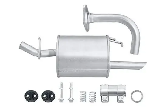 Endschalldämpfer hinten HELLA 8LD 366 035-731 Bild Endschalldämpfer hinten HELLA 8LD 366 035-731