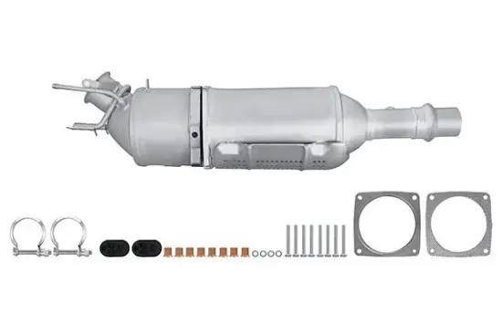 Ruß-/Partikelfilter, Abgasanlage Mitte vorne HELLA 8LG 366 070-911 Bild Ruß-/Partikelfilter, Abgasanlage Mitte vorne HELLA 8LG 366 070-911