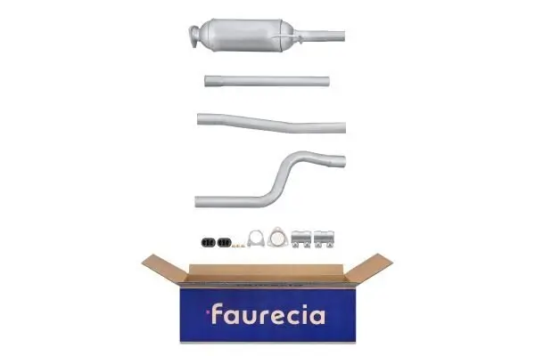 Ruß-/Partikelfilter, Abgasanlage mitte HELLA 8LH 366 080-841