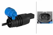 Waschwasserpumpe, Scheibenreinigung 12 V vorne HELLA 8TW 006 848-761