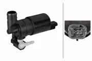 Waschwasserpumpe, Scheibenreinigung 12 V vorne HELLA 8TW 006 848-771