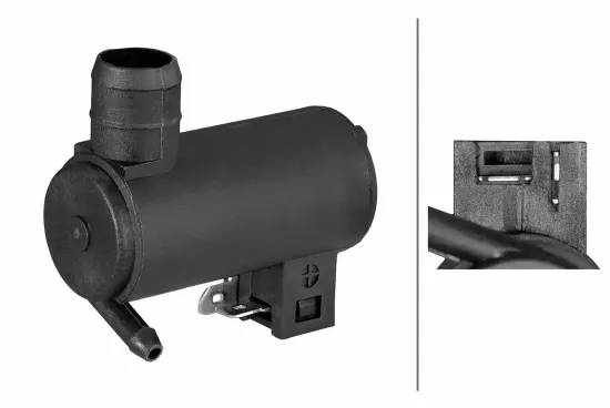 Waschwasserpumpe, Scheibenreinigung 12 V vorne HELLA 8TW 006 848-811 Bild Waschwasserpumpe, Scheibenreinigung 12 V vorne HELLA 8TW 006 848-811