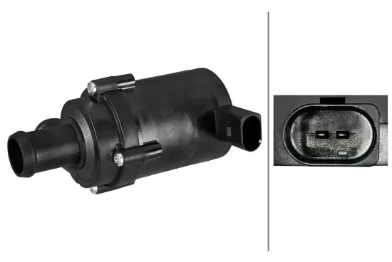 Zusatzwasserpumpe (Kühlwasserkreislauf) 12 V HELLA 8TW 358 304-581 Bild Zusatzwasserpumpe (Kühlwasserkreislauf) 12 V HELLA 8TW 358 304-581