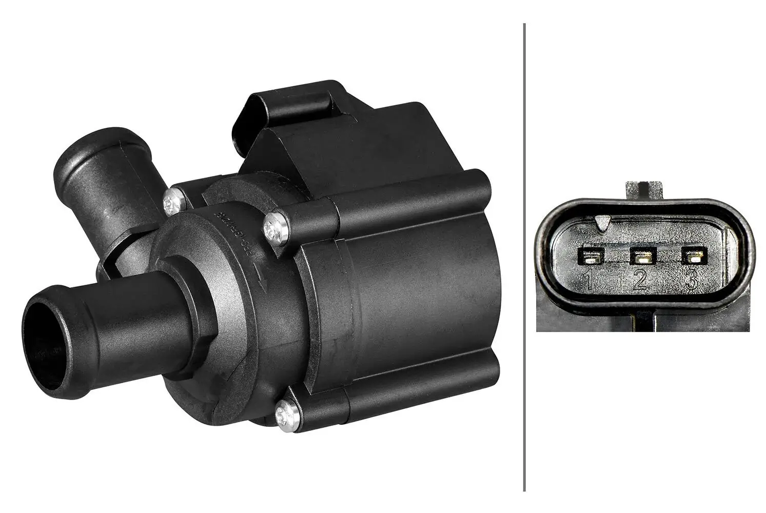 Zusatzwasserpumpe (Kühlwasserkreislauf) 12 V HELLA 8TW 358 304-691
