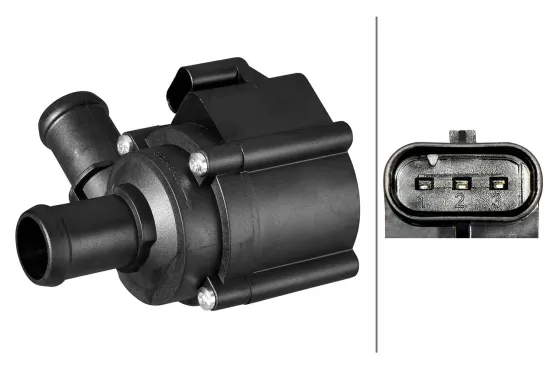 Zusatzwasserpumpe (Kühlwasserkreislauf) 12 V HELLA 8TW 358 304-691 Bild Zusatzwasserpumpe (Kühlwasserkreislauf) 12 V HELLA 8TW 358 304-691