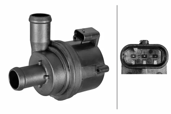 Zusatzwasserpumpe (Kühlwasserkreislauf) 12 V HELLA 8TW 358 305-991 Bild Zusatzwasserpumpe (Kühlwasserkreislauf) 12 V HELLA 8TW 358 305-991