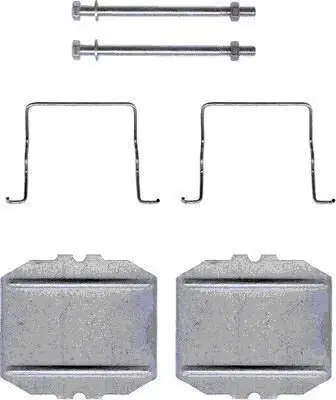 Zubehörsatz, Scheibenbremsbelag HELLA 8DZ 355 202-191 Bild Zubehörsatz, Scheibenbremsbelag HELLA 8DZ 355 202-191