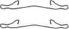 Zubehörsatz, Bremssattel HELLA 8DZ 355 201-161