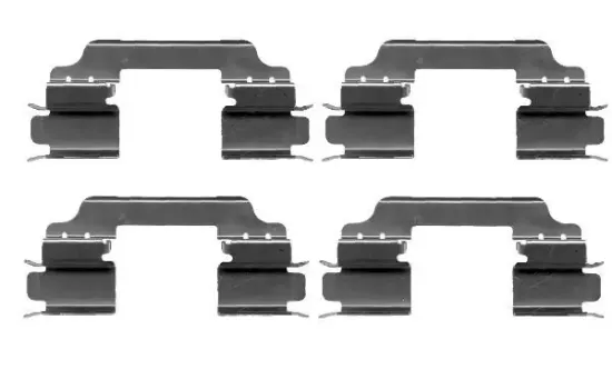 Zubehörsatz, Scheibenbremsbelag HELLA 8DZ 355 203-151 Bild Zubehörsatz, Scheibenbremsbelag HELLA 8DZ 355 203-151