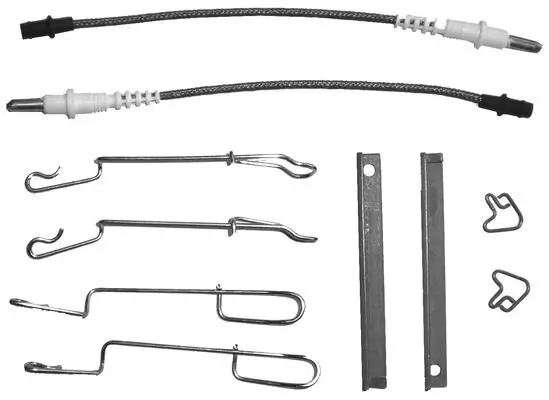 Zubehörsatz, Scheibenbremsbelag HELLA 8DZ 355 203-011 Bild Zubehörsatz, Scheibenbremsbelag HELLA 8DZ 355 203-011