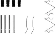 Zubehörsatz, Scheibenbremsbelag HELLA 8DZ 355 202-481