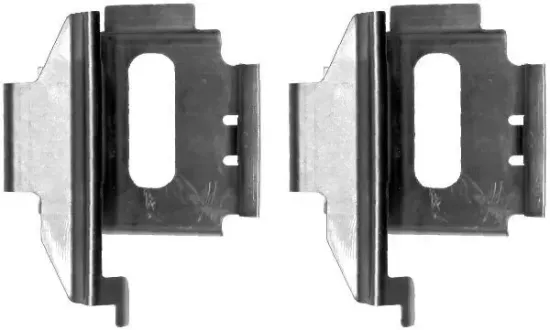 Zubehörsatz, Scheibenbremsbelag HELLA 8DZ 355 203-031 Bild Zubehörsatz, Scheibenbremsbelag HELLA 8DZ 355 203-031