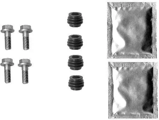 Führungshülse, Bremssattel HELLA 8DZ 355 201-601