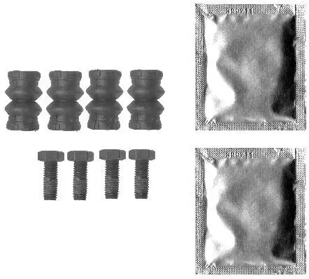 Führungshülse, Bremssattel HELLA 8DZ 355 201-621