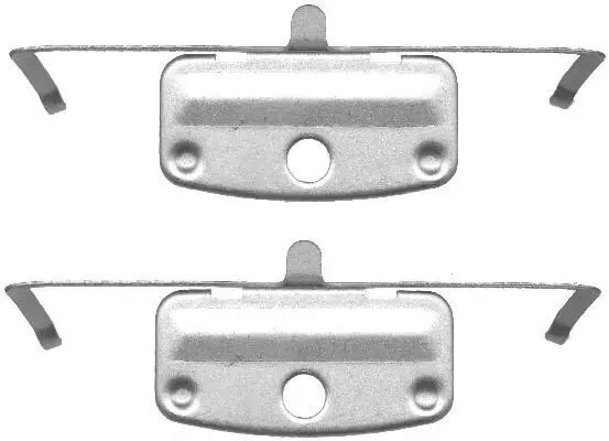 Zubehörsatz, Bremssattel HELLA 8DZ 355 201-361