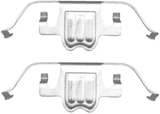Zubehörsatz, Bremssattel Hinterachse HELLA 8DZ 355 201-411 Bild Zubehörsatz, Bremssattel Hinterachse HELLA 8DZ 355 201-411