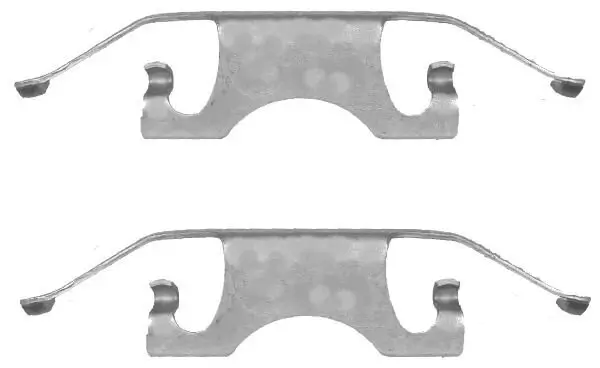 Zubehörsatz, Bremssattel Hinterachse HELLA 8DZ 355 201-341