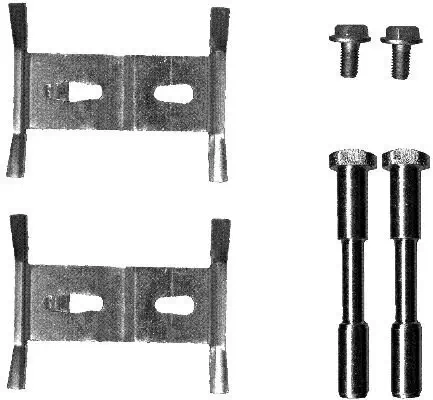 Zubehörsatz, Scheibenbremsbelag HELLA 8DZ 355 203-181 Bild Zubehörsatz, Scheibenbremsbelag HELLA 8DZ 355 203-181