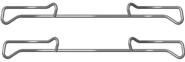 Zubehörsatz, Bremssattel HELLA 8DZ 355 201-371