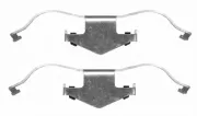 Zubehörsatz, Bremssattel Vorderachse HELLA 8DZ 355 201-521